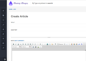 Screenshot for HoneyDrops theme
